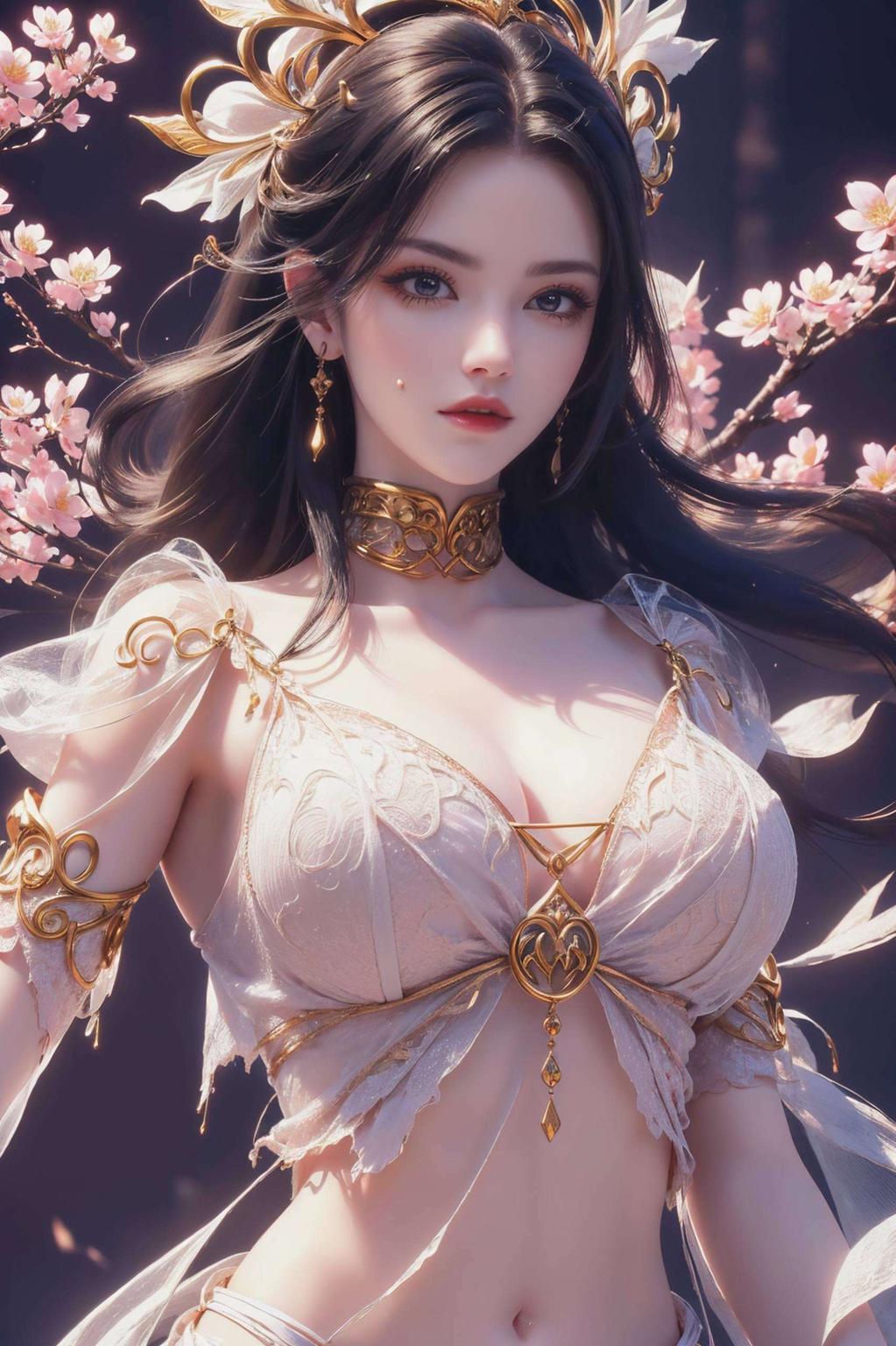 主角是我们的AI国漫女神——美杜莎看这绝美的画面