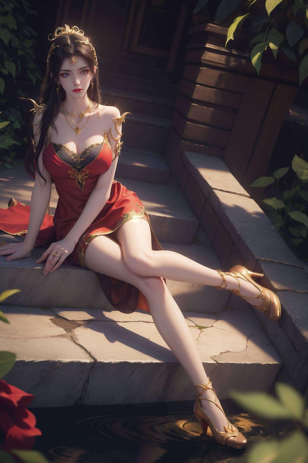 神秘蛇发女神美的窒息！4K横屏美杜莎电脑壁纸