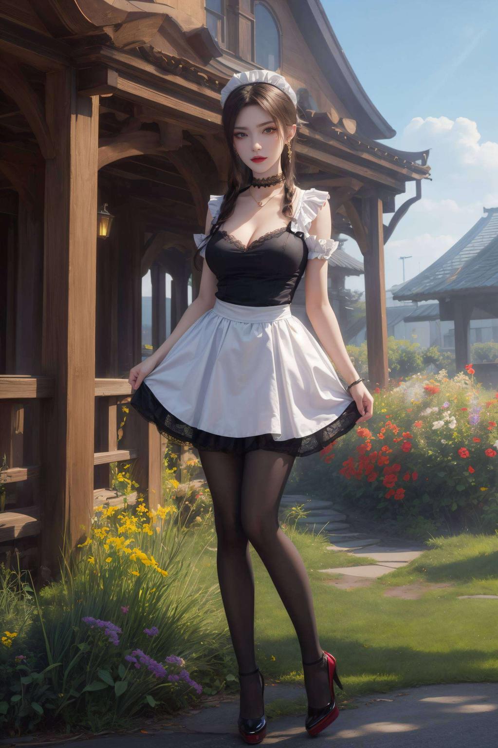 唯美风华美杜莎女战神壁纸