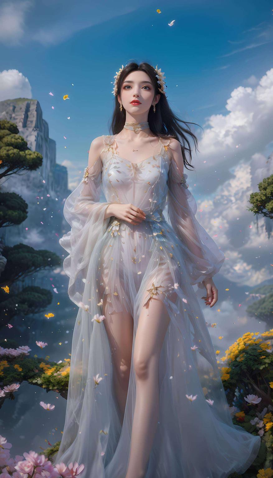 炫彩护眼配上修长美腿