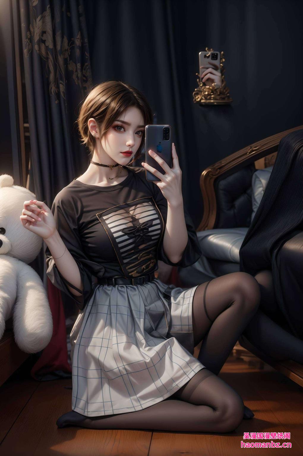 蛇发飘逸带你进入奇幻的二次元世界！