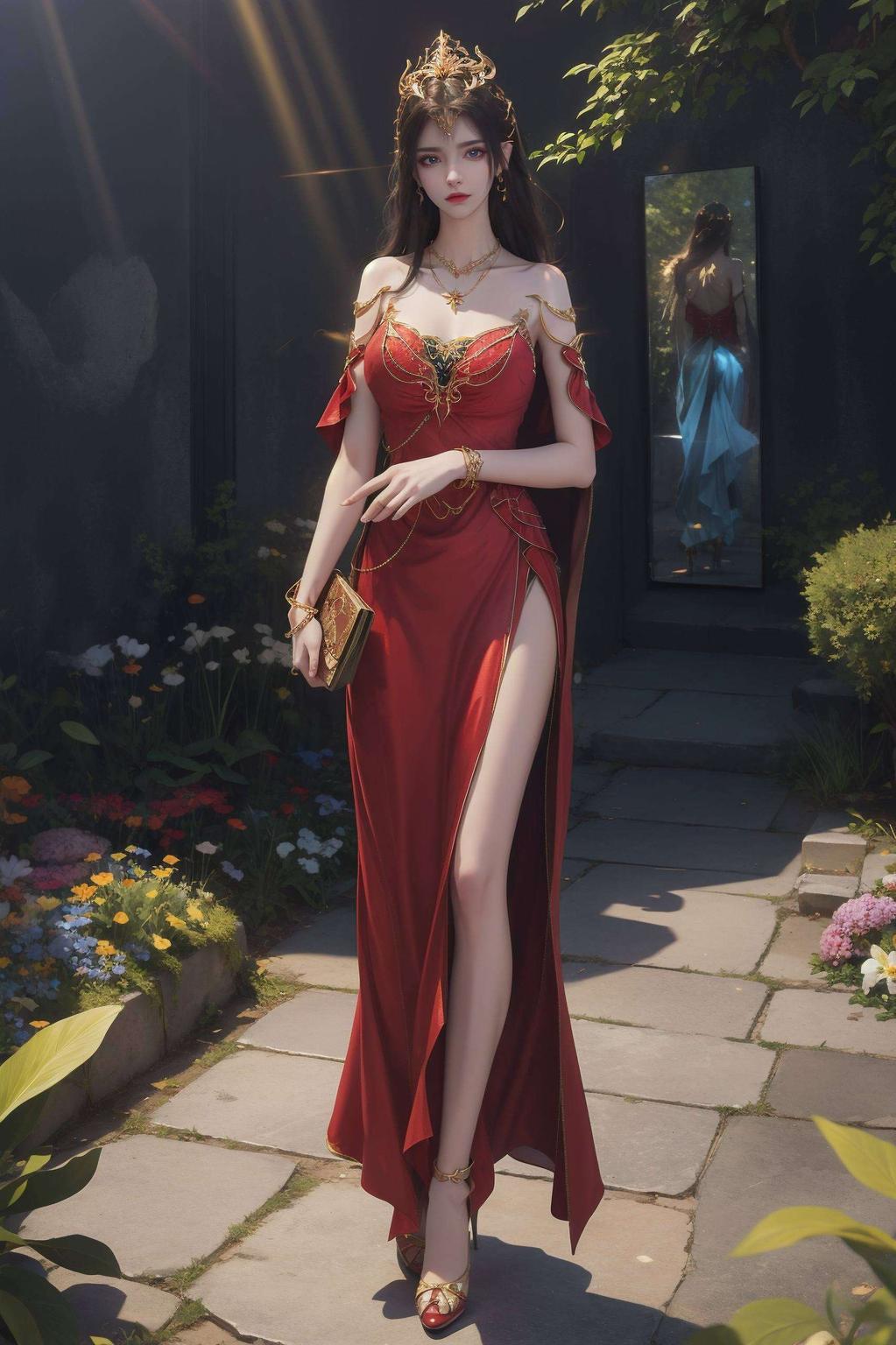 这款视觉壁纸里的美杜莎是不是超级养眼？高清细腻让人一见难忘！