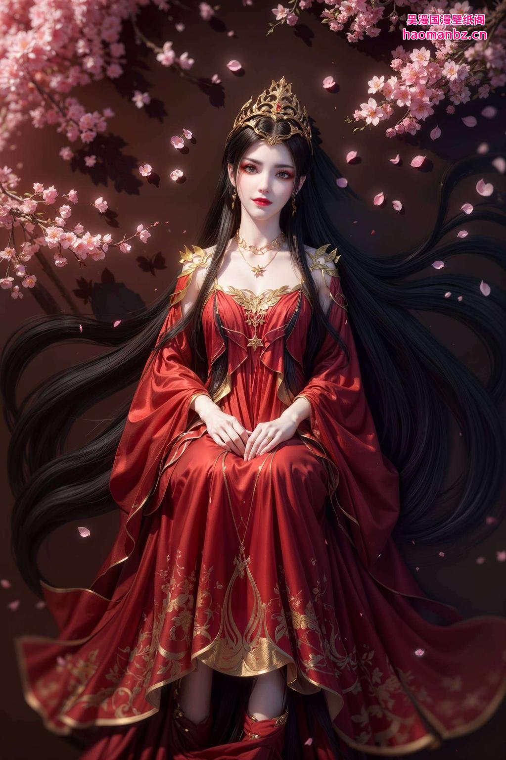 苹果炫彩壁纸让她更显神秘魅力身姿曼妙