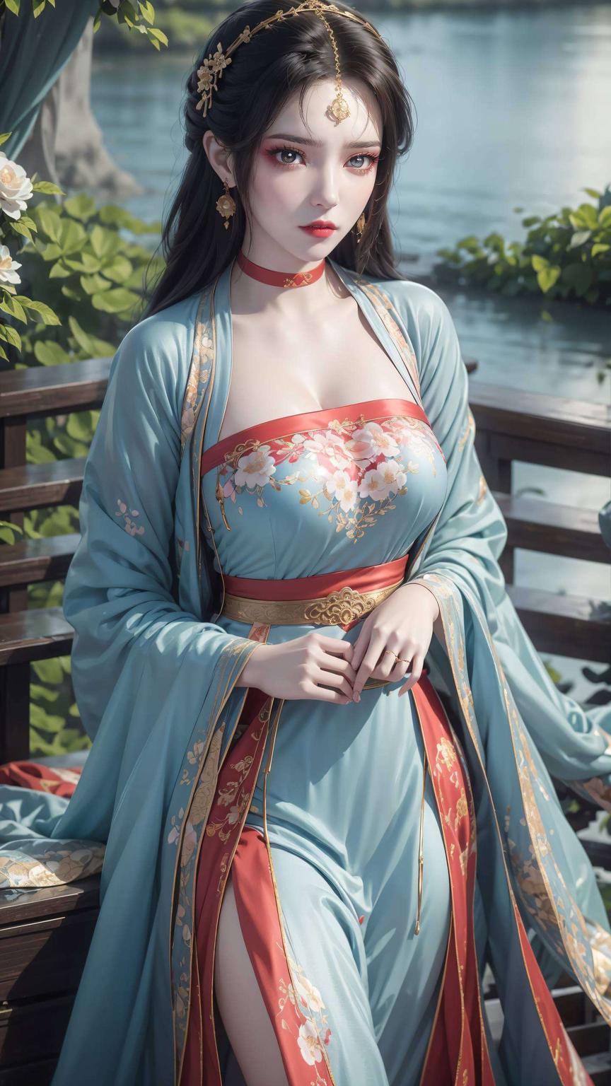 墨色浓淡间壁纸火墨云如诗如画