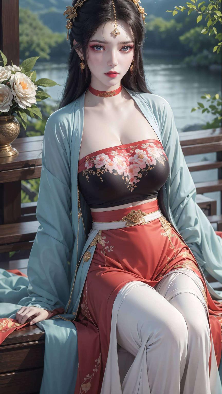 犹如置身梦幻世界墨云飘渺