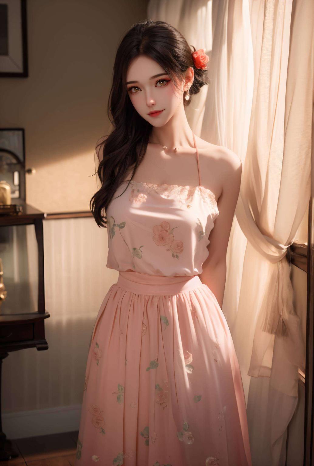 感受南宫夕儿的独特气质高清图片