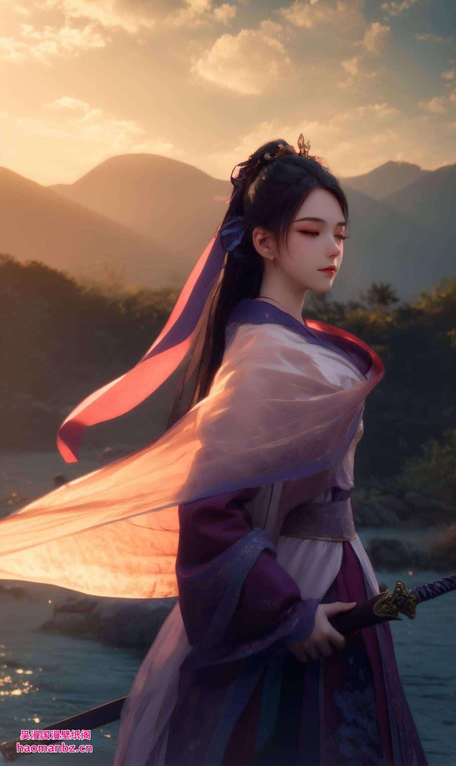 国漫古韵南宫夕儿4K壁纸