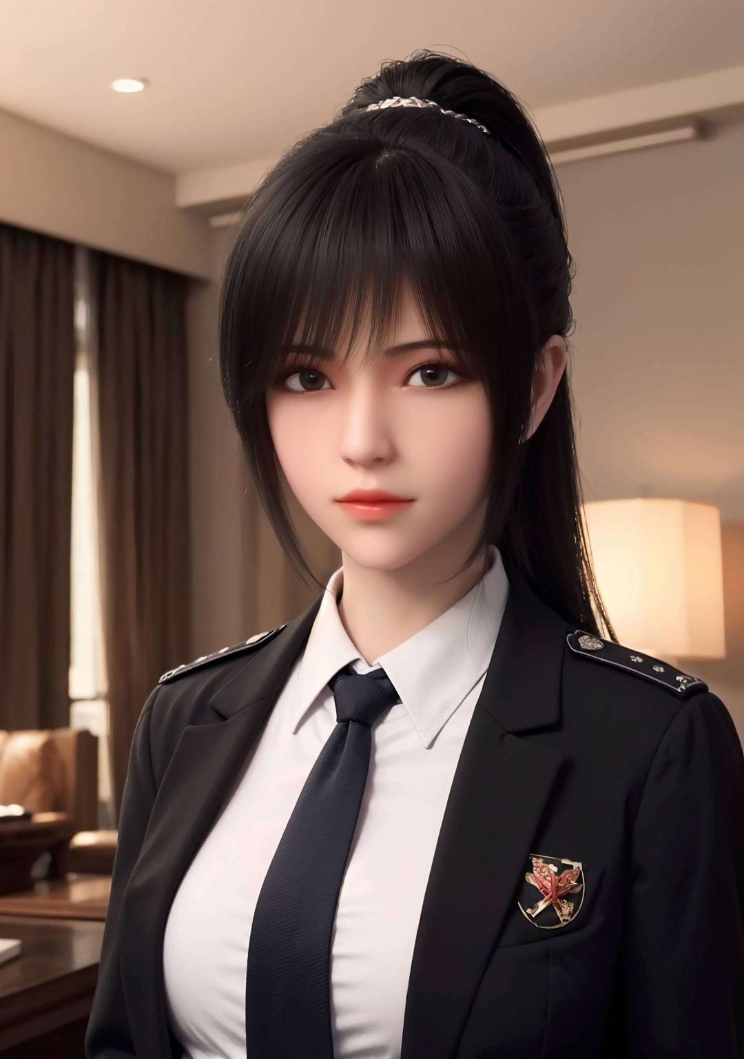 带你领略动漫魅力免费分享！这款专为iPhone宽屏设计的雄兵连琪琳第一版壁纸大全