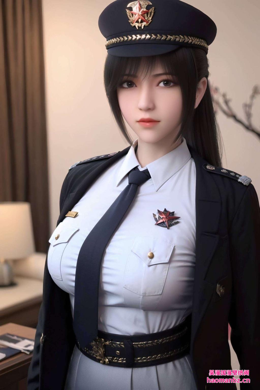 带你们一睹国漫女神雄兵连琪琳的壁纸图集！每一张都是细腻描绘锁屏瞬间变身为AI国漫女神