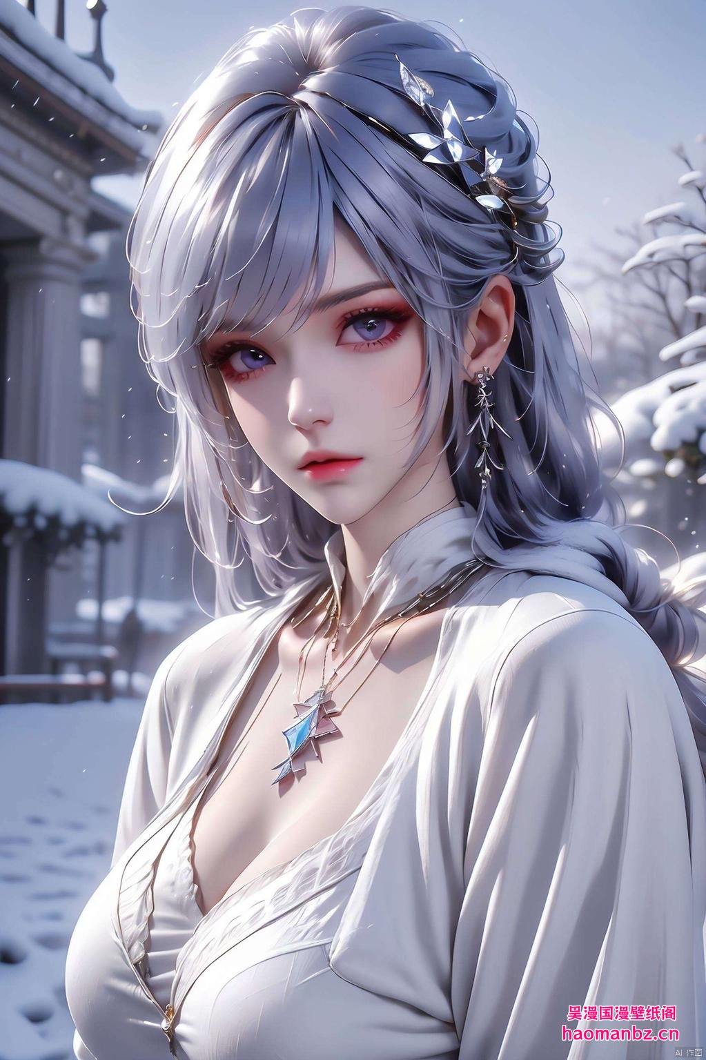 龙皓晨与圣采儿携手漫步浪漫满屏！这款精美iPhone壁纸