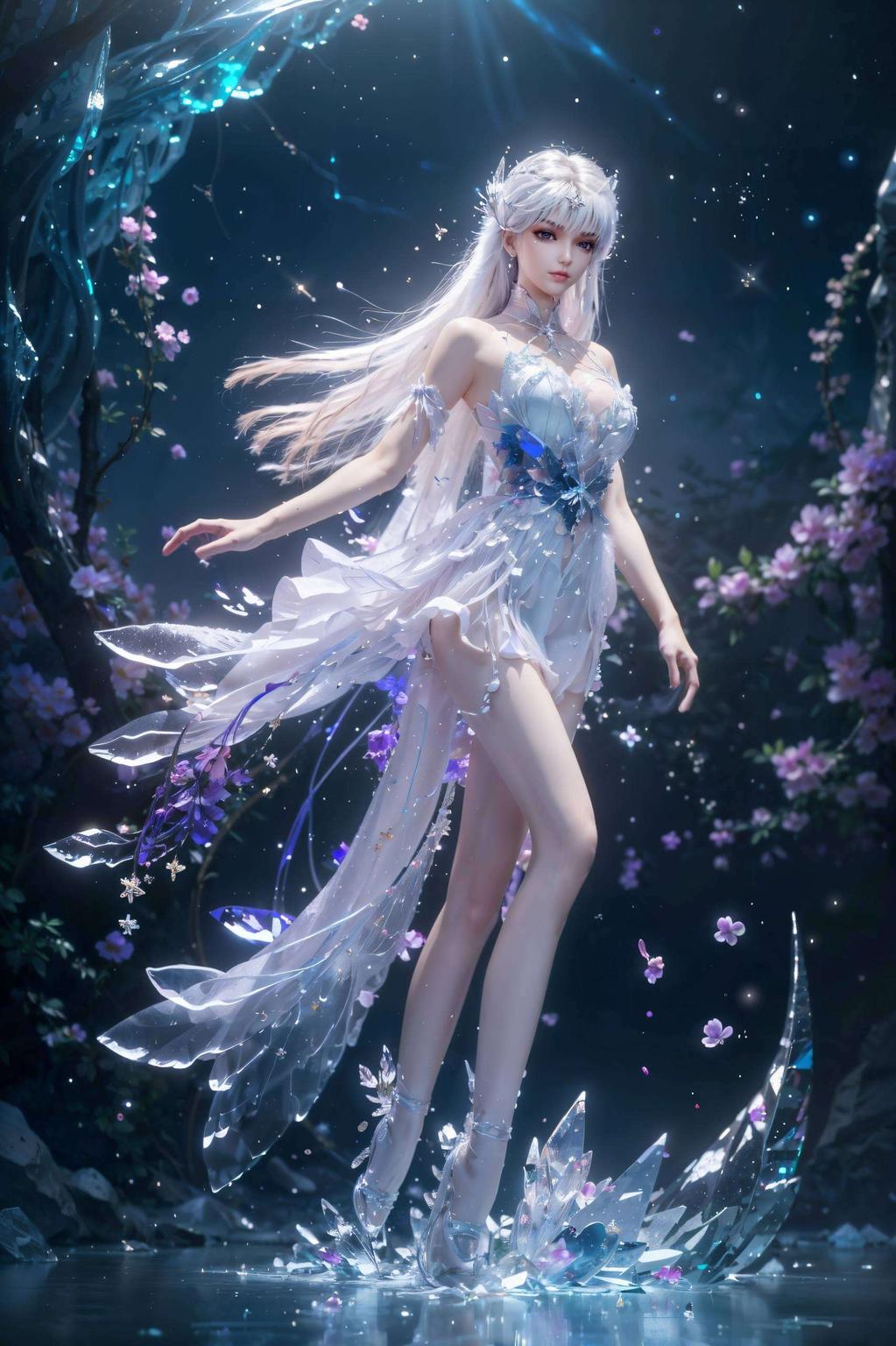 电脑桌面瞬间焕新想要4K全屏高清壁纸？快来看圣采儿的美照！一键下载