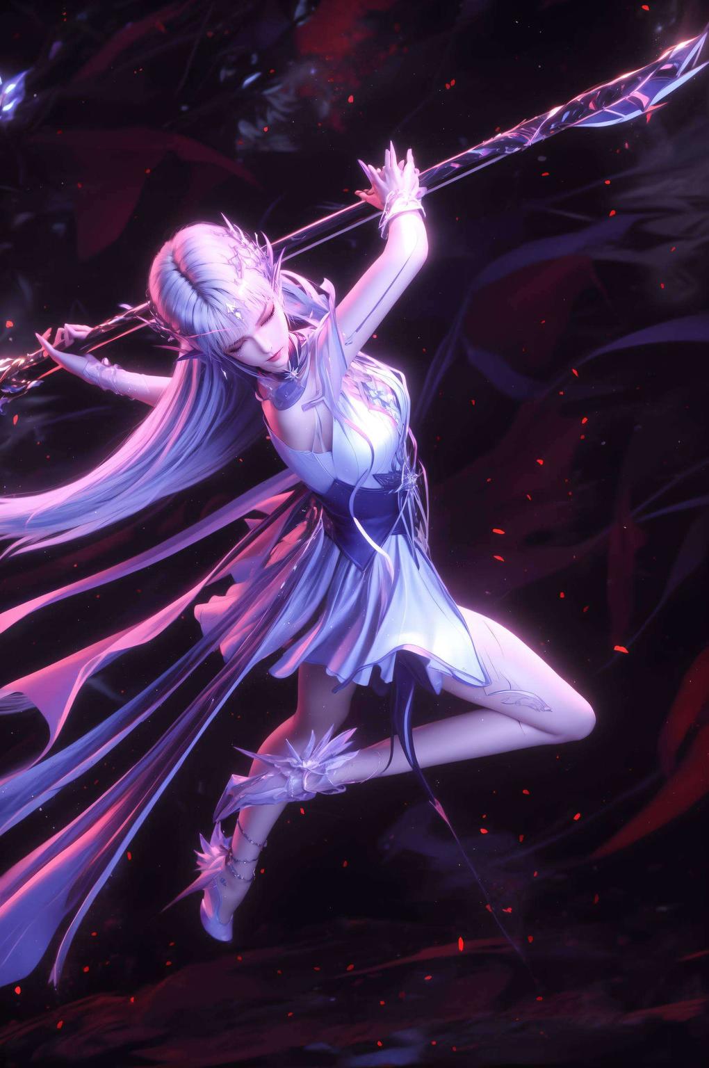 采儿的美貌与力量完美融合绝对让你的电脑瞬间颜值爆表！