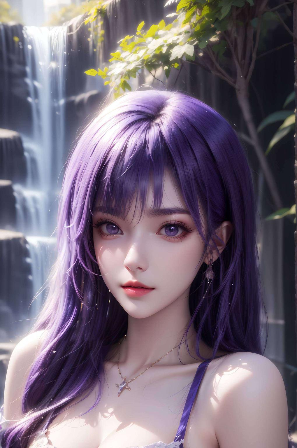 粉色梦幻映绿意手机壁纸也跟上