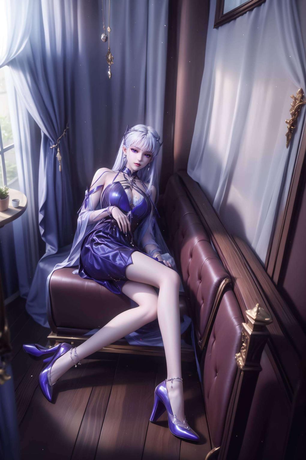 各位动漫迷们今天给大家带来一款超精美的女生壁纸——圣采儿换头壁纸图片高清版！这艺术壁纸细腻入微