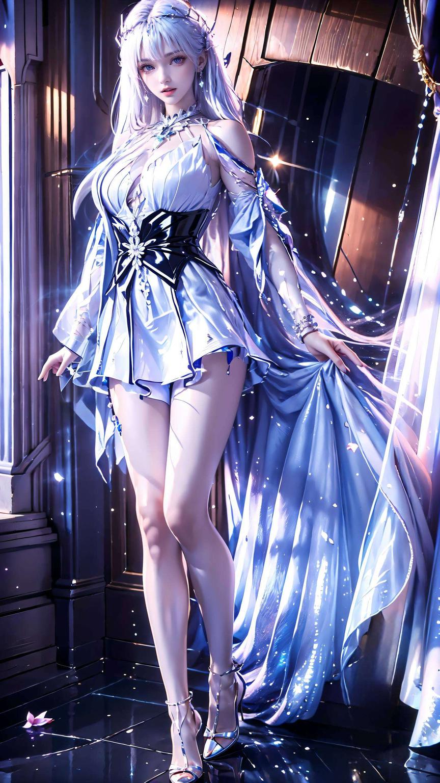 动漫圣采儿尽显清新脱俗极简风壁纸