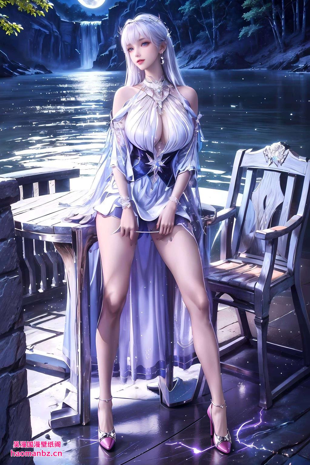 圣采儿翩翩起舞4K超清壁纸