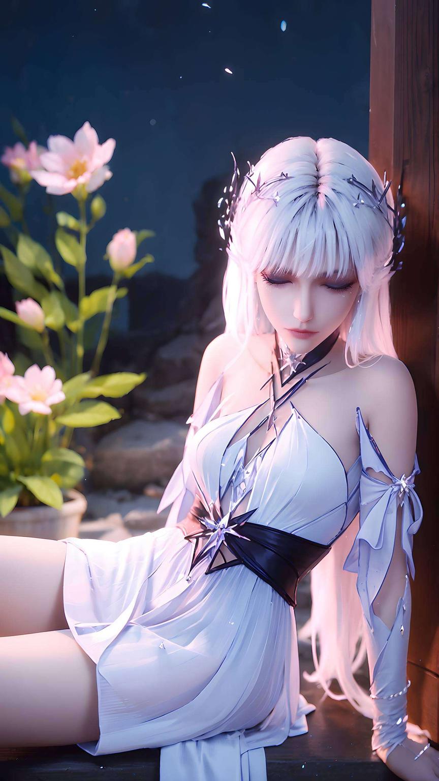 主角是我们可爱的圣采儿！画面细腻