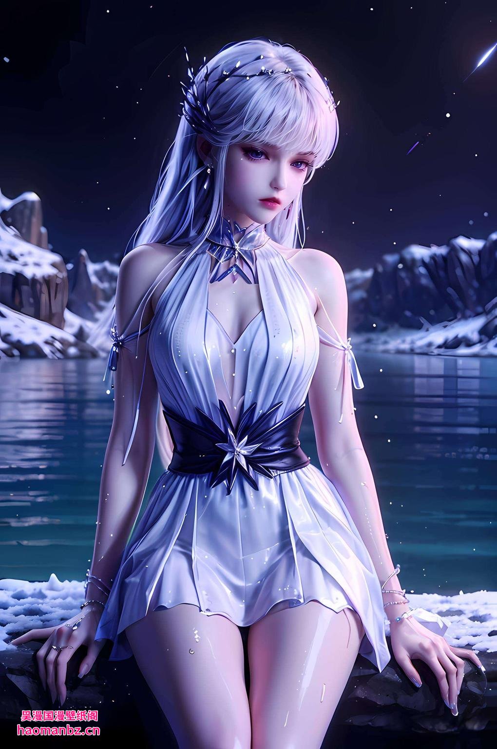 圣采儿翩翩起舞仿佛置身于梦幻的童话世界