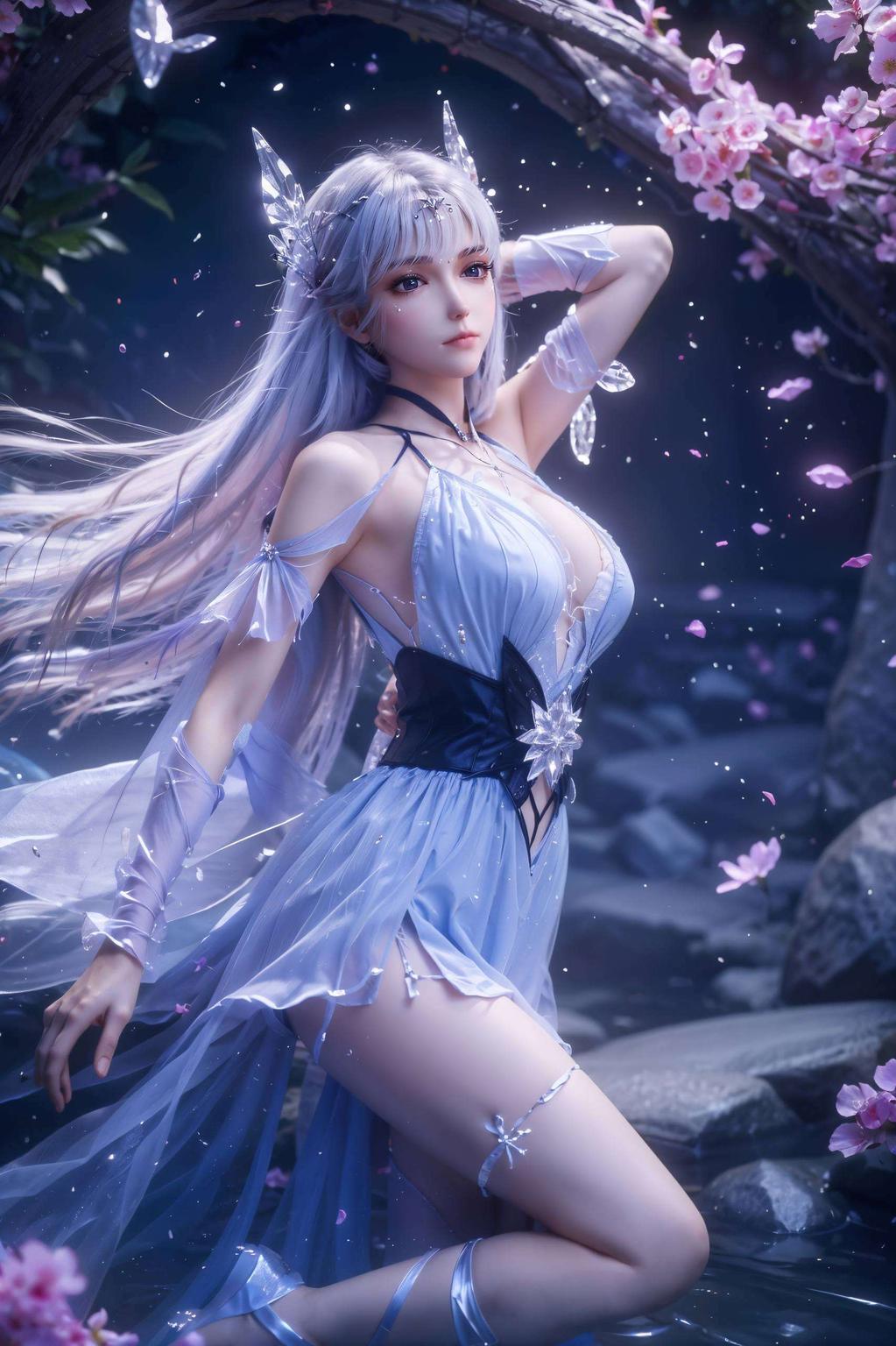 美不胜收！像素完美！圣采儿单人壁纸