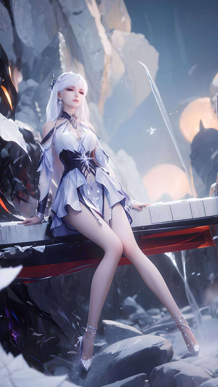 今天给大家带来一款超还原的二次元壁纸！这款互动桌面圣采儿动态壁纸1920x1080分辨率