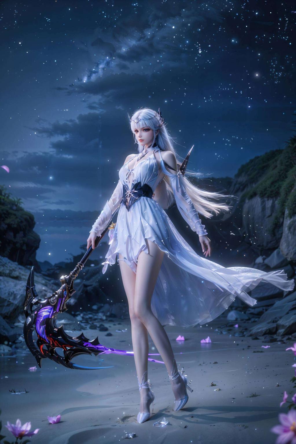 这期的热门动漫壁纸给大家带来圣采儿的超清壁纸背影！美得让人心动