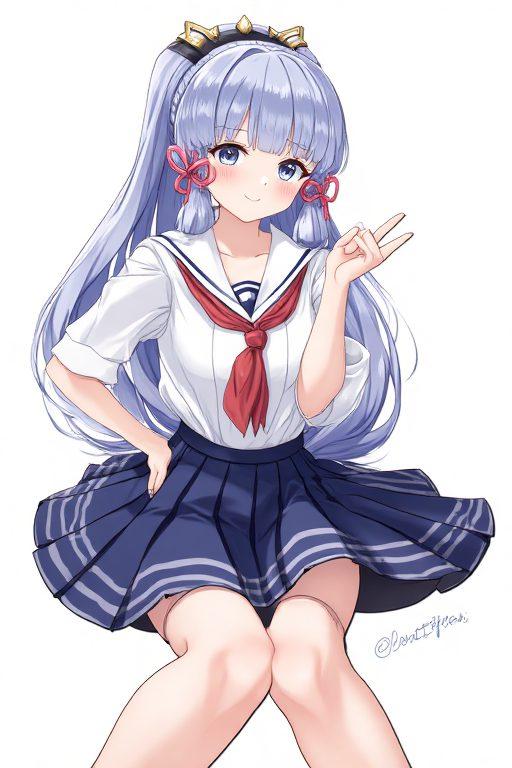 精致的图案神里凌华精美壁纸大放送！清新的色彩