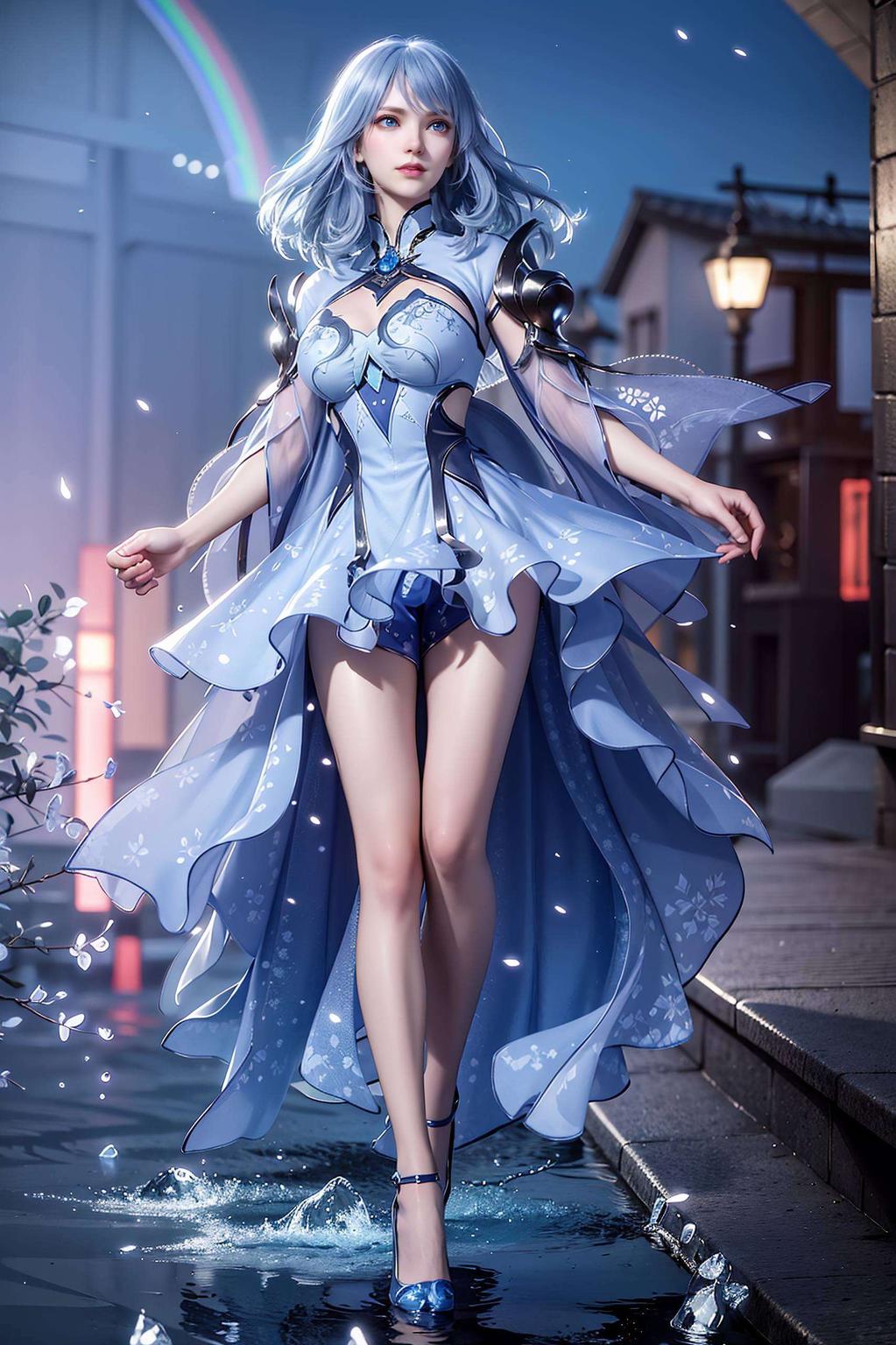 主角是咱们的水冰儿！画面清晰让你一开机就能感受到冰儿的清新魅力