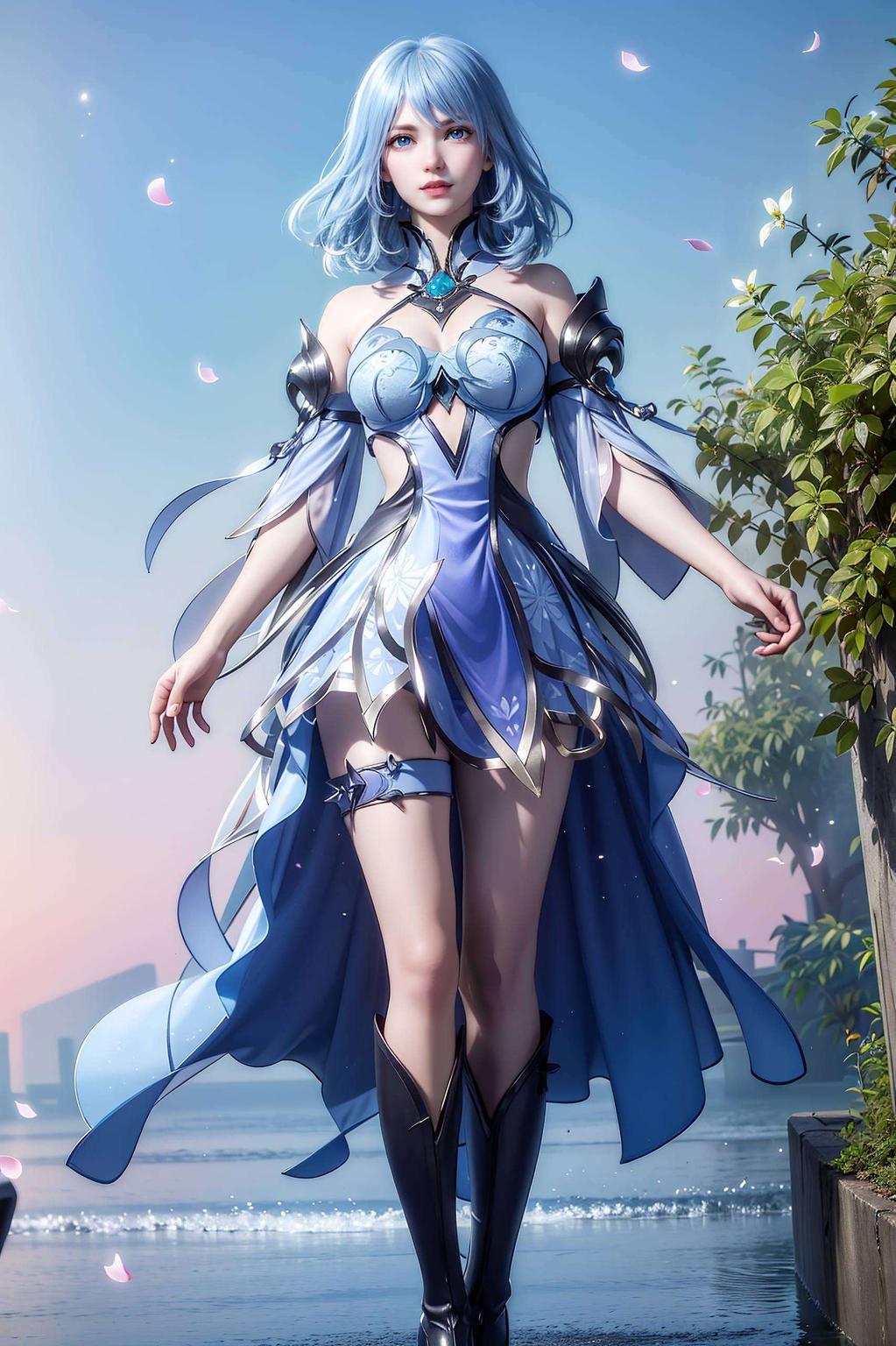 这款古风壁纸美得让人心动！看这水冰儿清新脱俗