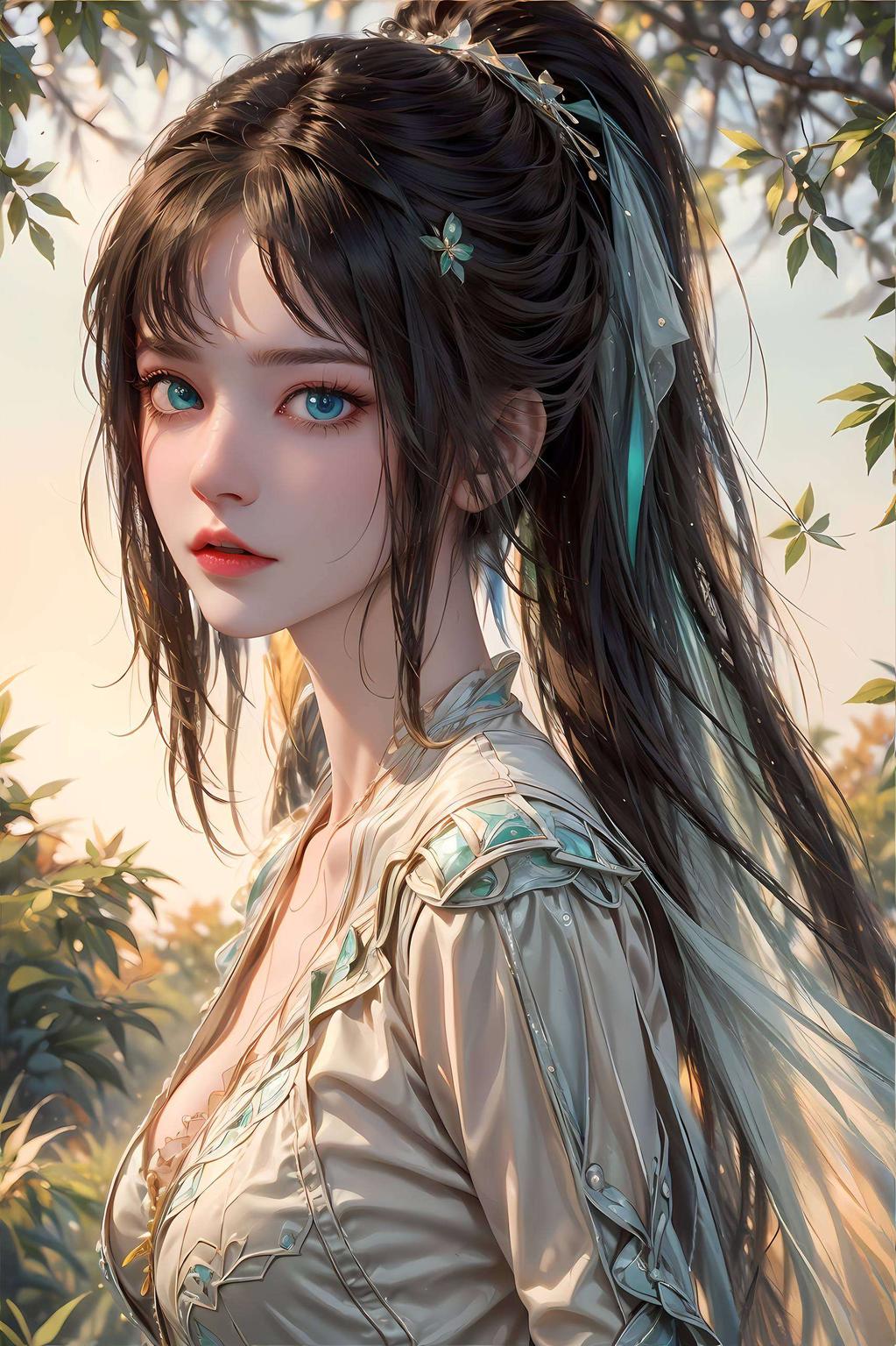 设置为电脑壁纸简直美爆了司空千落的美照