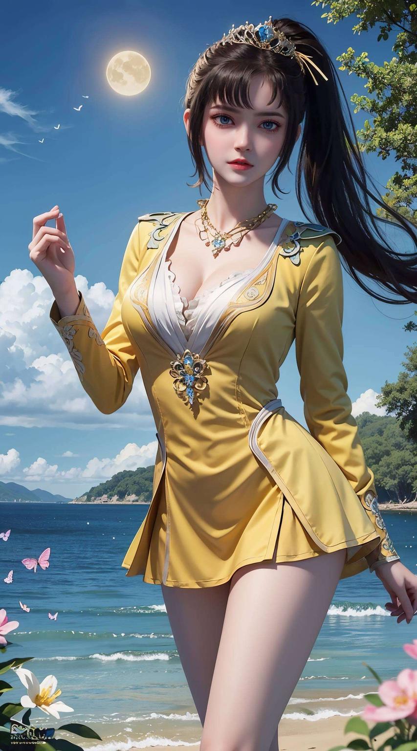 这款最美壁纸以司空千落素材为主题美得让人心动