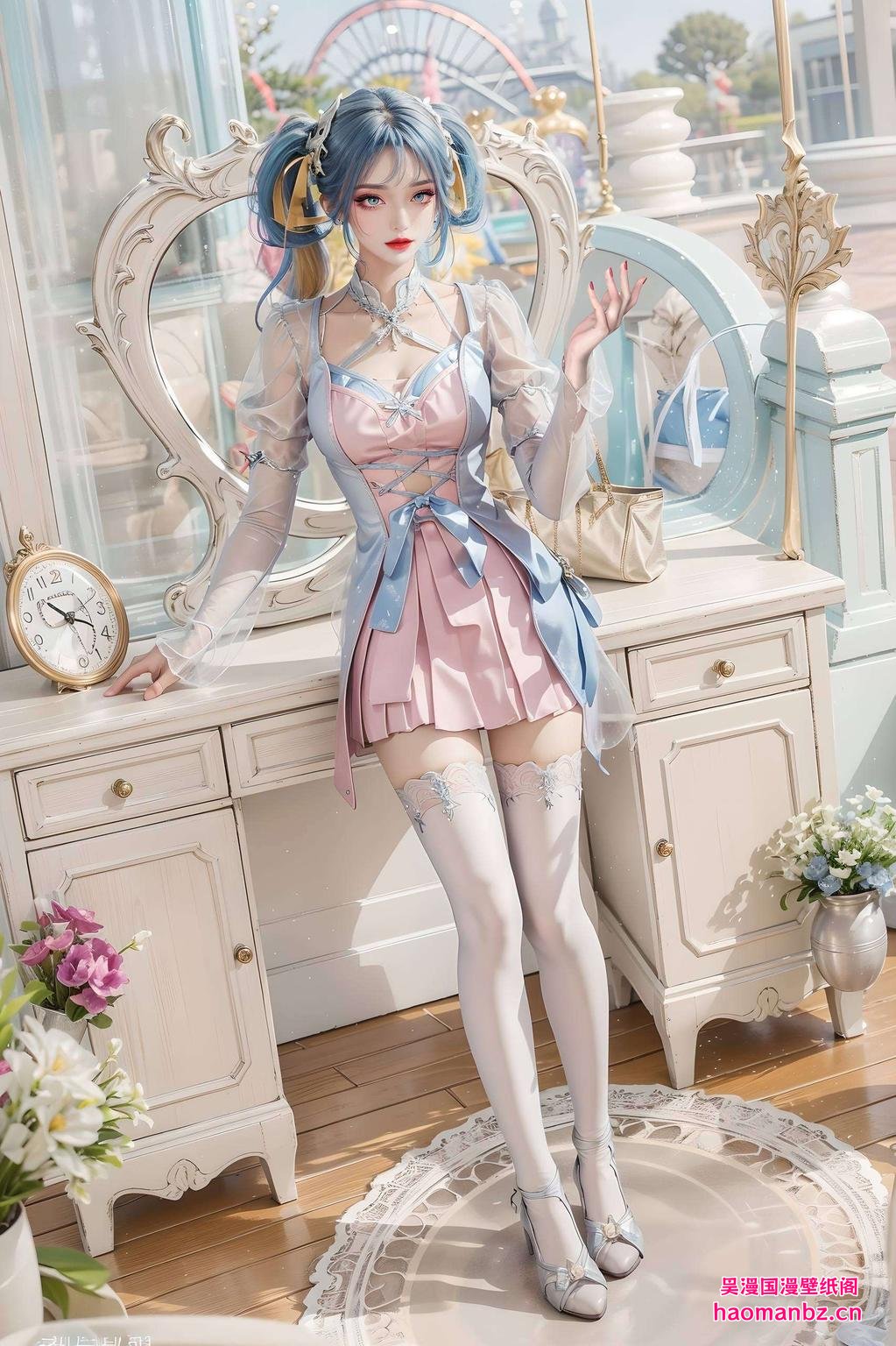 简直是最浪漫的苹果艺术壁纸！”甜蜜氛围爆棚