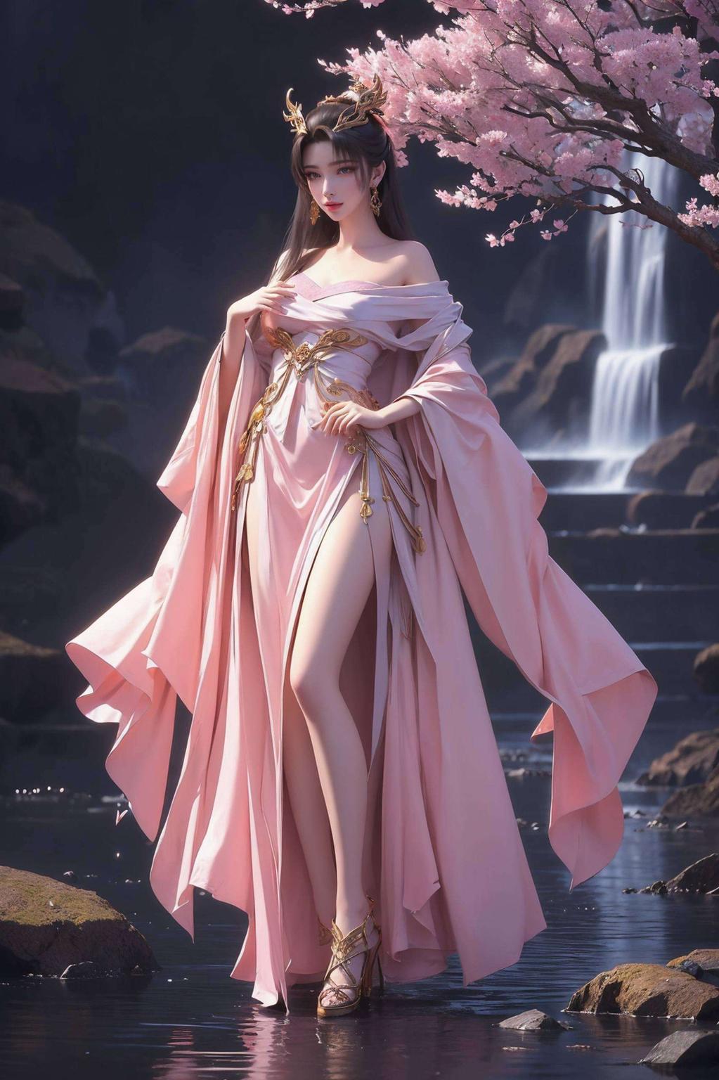 今天给大家带来一款超美的伤感二次元壁纸！这款天狐仙子暗黑风壁纸与宽屏完美契合