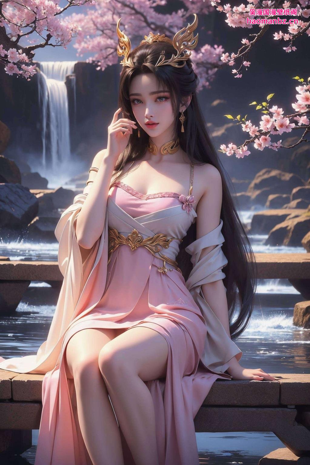 毛发柔顺那仙子眼神灵动