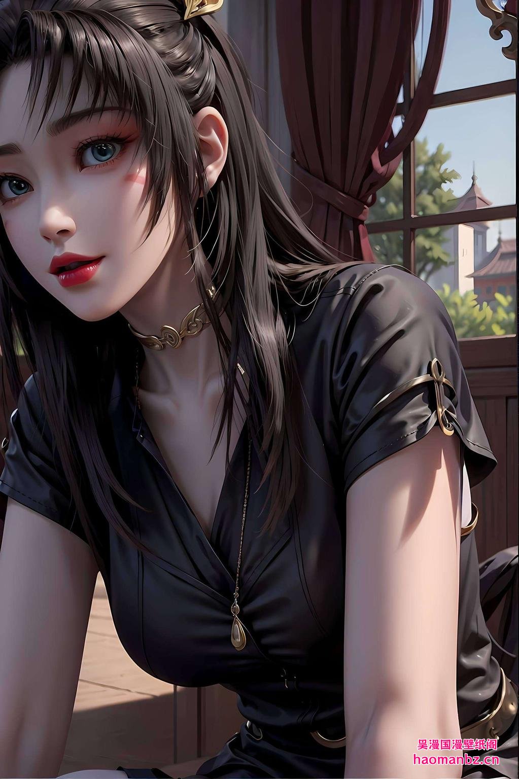 高清壁纸映电脑极简风格显神秘