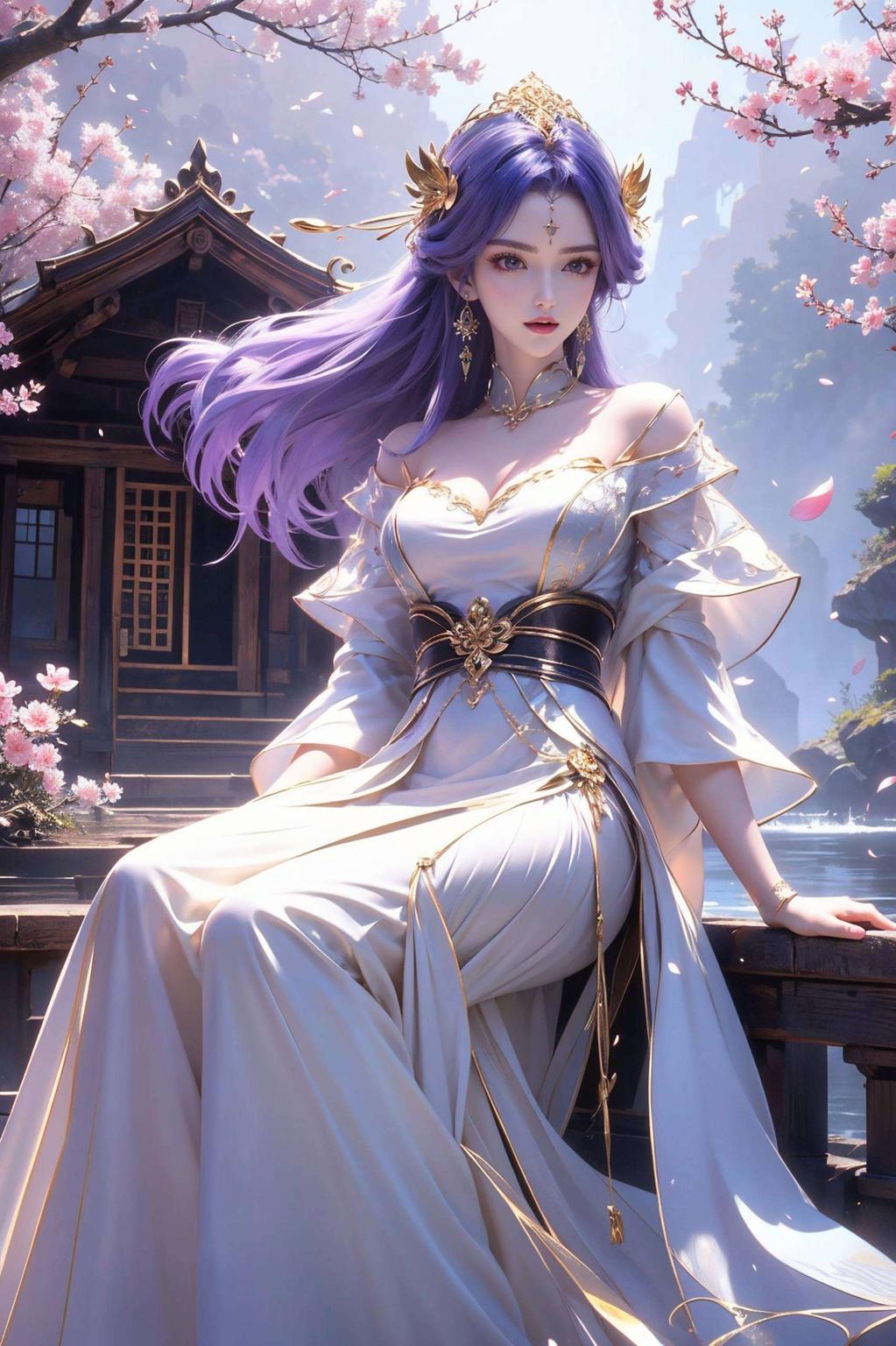 天穹流星壁纸宛如置身古典仙境