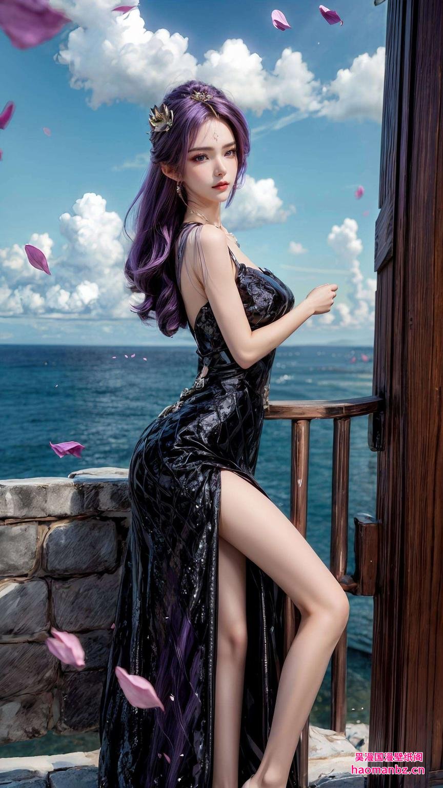 今天给大家带来这款1920x1080的清新游戏壁纸！看这琪亚娜绝对让你的手机瞬间变身视觉盛宴！