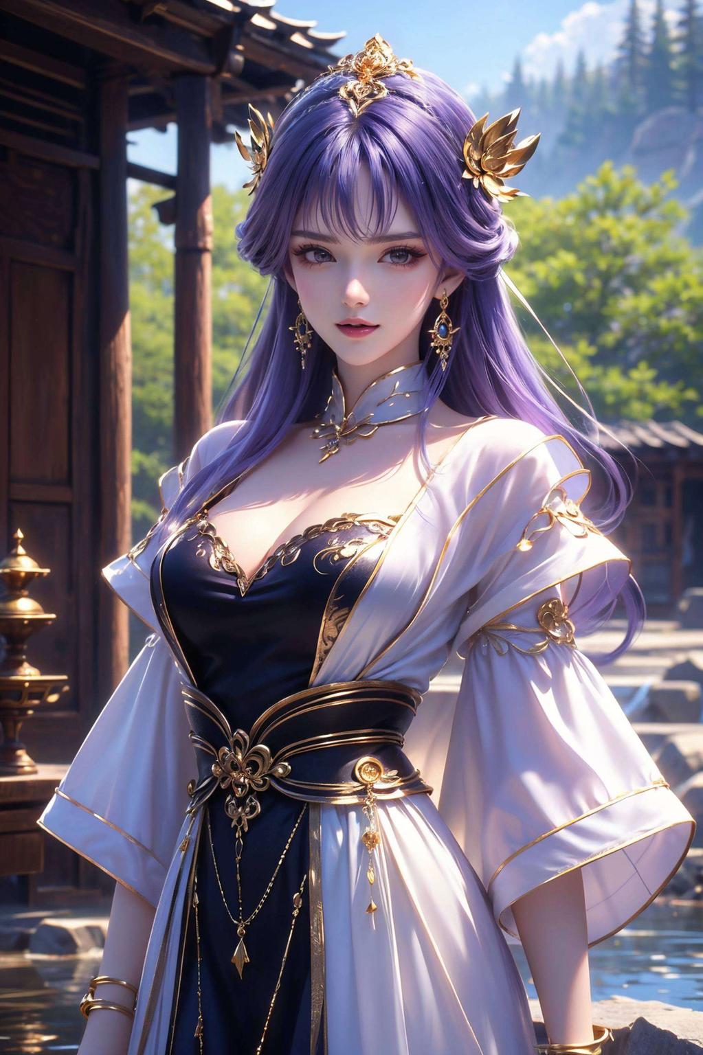 这款高清壁纸天穹百炼成神绝对让你眼前一亮！画面中星空璀璨