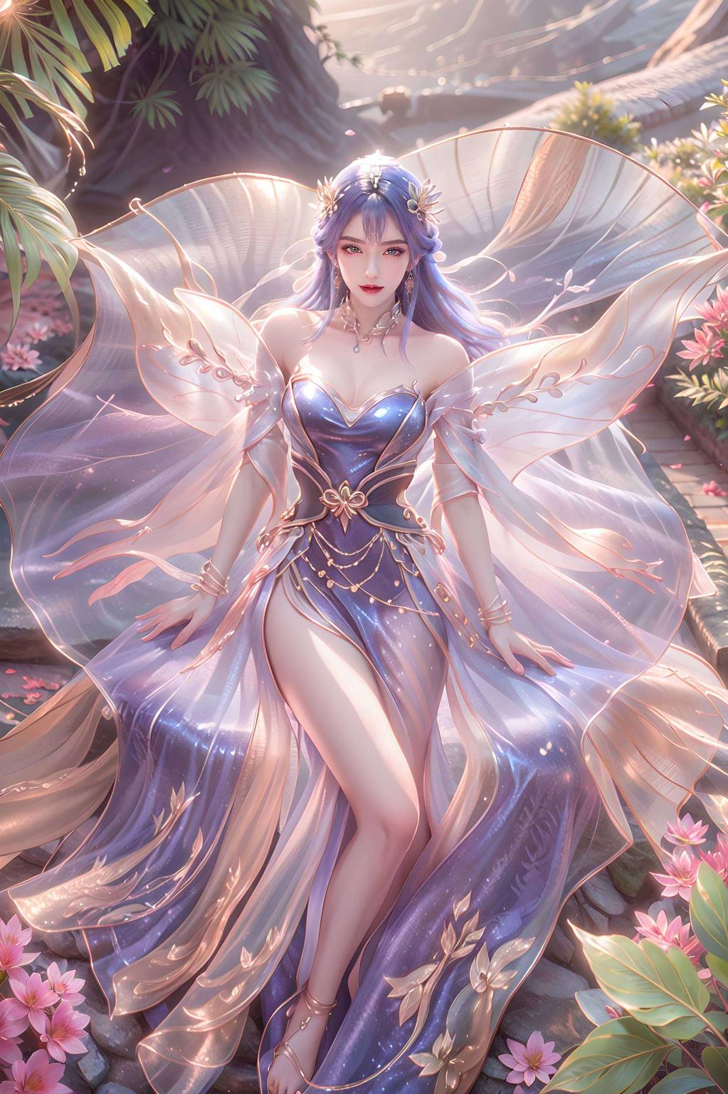 国漫AI壁纸天穹细腻笔触