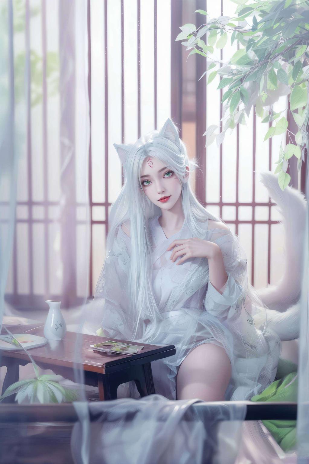 小白动态壁纸尽享细腻国风美