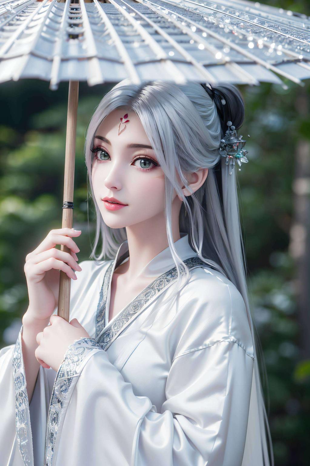 高清壁纸尽显风采小白仙姿卓越