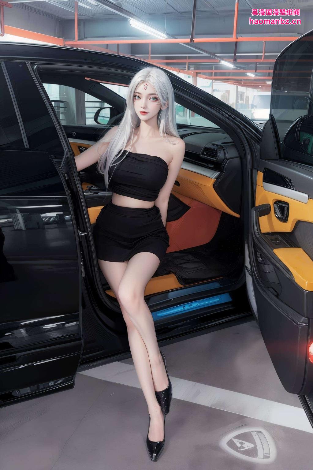 小白仙姿卓越全屏壁纸下载