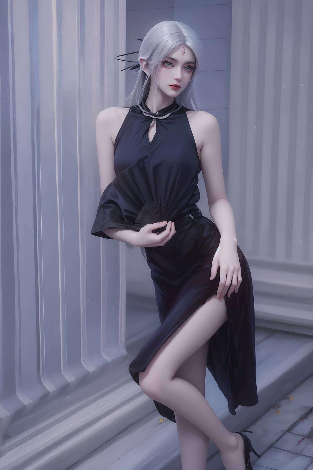 炫彩壁纸小白挺胸