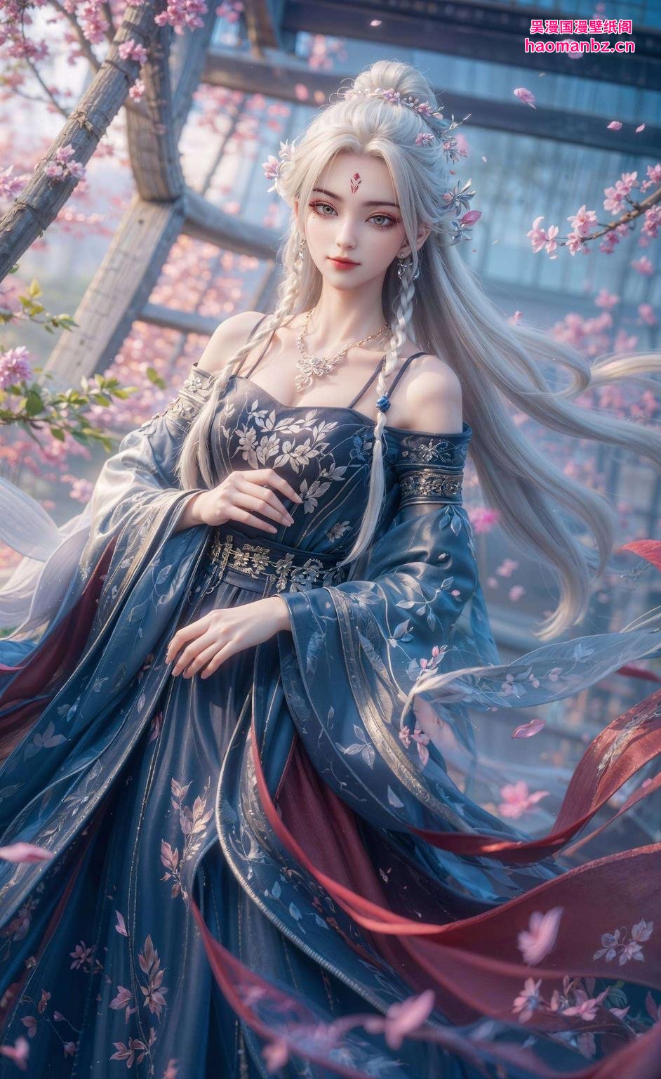 小白仙气满满苹果宽屏壁纸