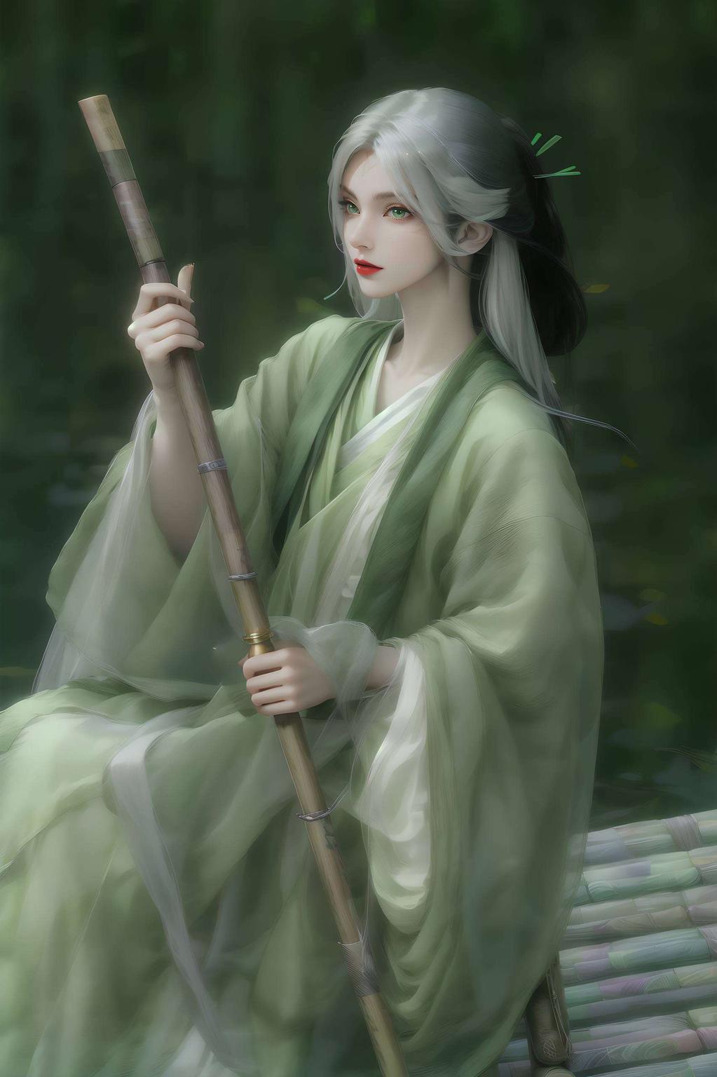 诛仙古韵尽显小白仙气满满