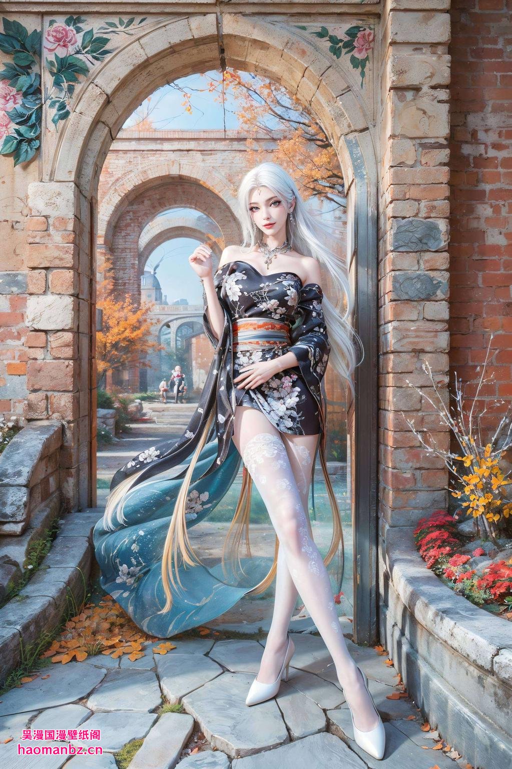 毛茸茸的南瓜造型今天给大家带来一款超可爱的游戏壁纸！看这款诛仙中的小白