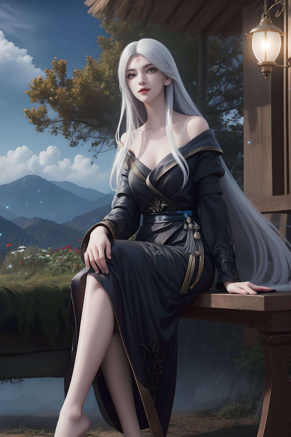 小白旧建模壁纸高清质感