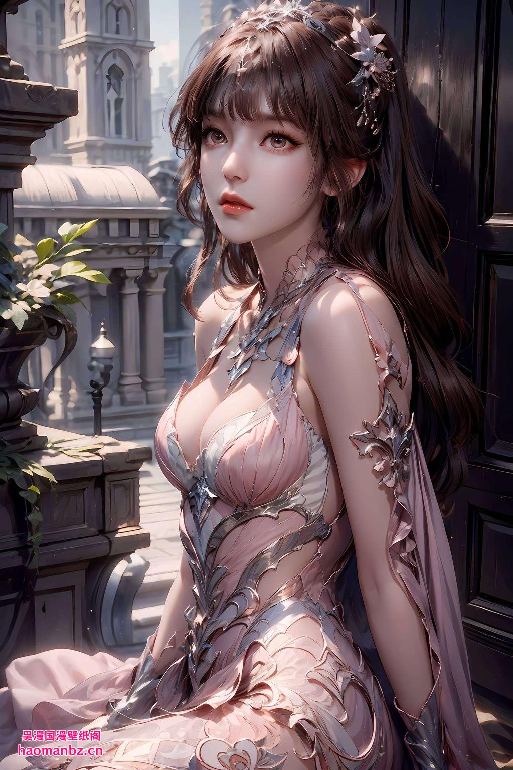 每一张都像是从苹果艺术壁纸中走出的梦幻插画让你的手机瞬间变身萌娘的温馨小窝