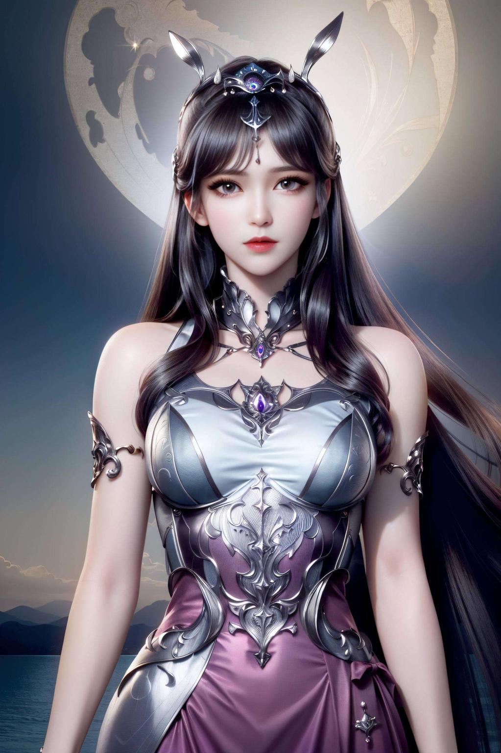 清新的苹果古风漫画壁纸尽显古韵风情