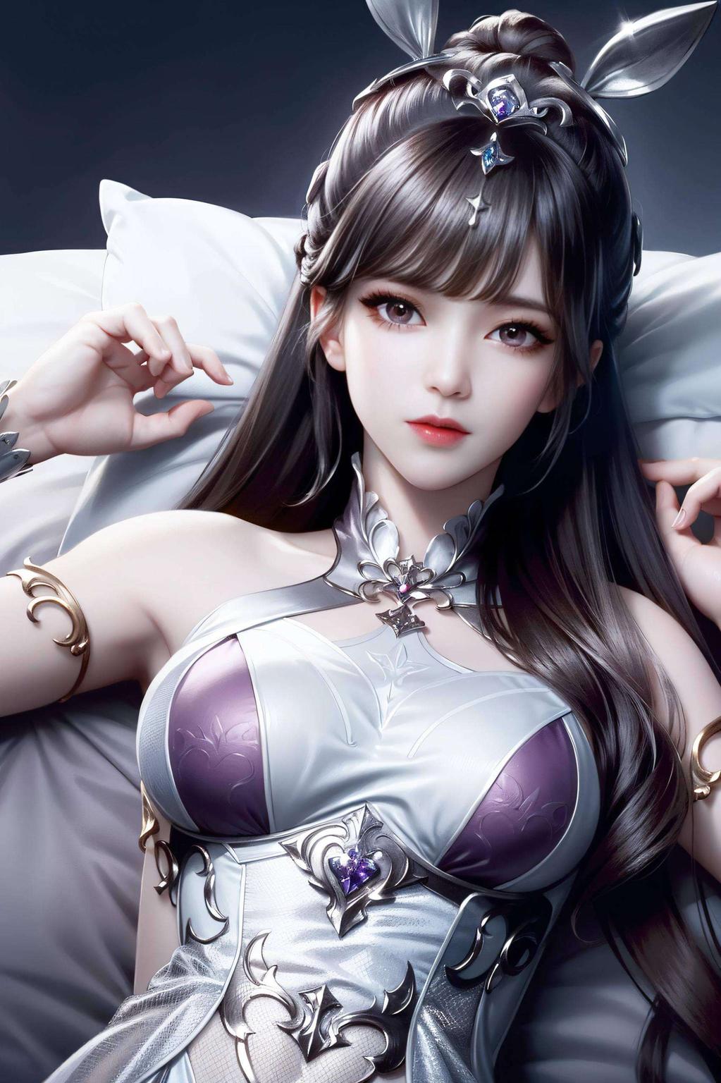 唐三一脸无奈这对可爱壁纸简直萌化人心！小舞的俏皮与唐三的宠溺