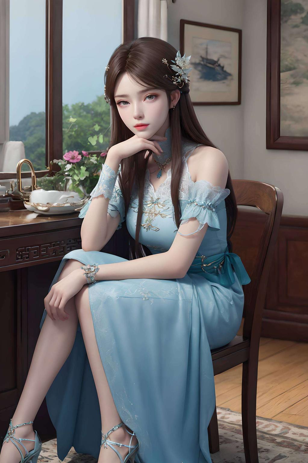 萧薰儿优雅静谧尽显女神风范